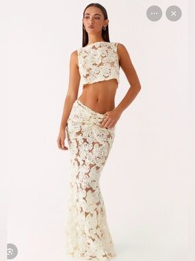 Peppermayo Fiorella Floret Maxi Skirt - Yellow 💛🐝🐥🌼